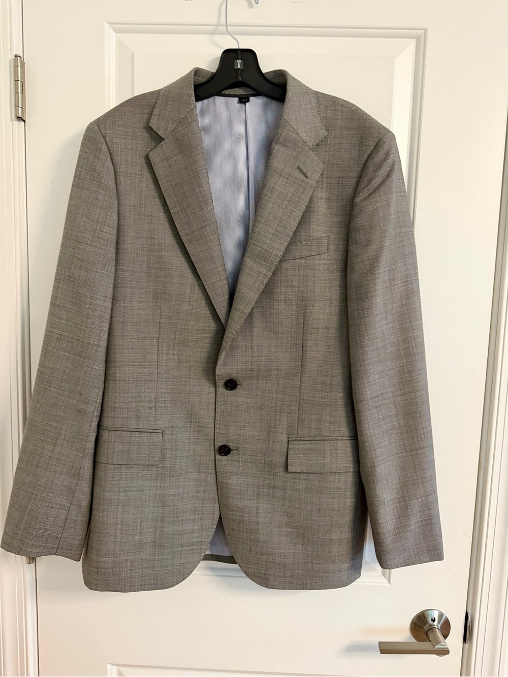 Jcrew Men's Light Gray Ludlow Blazer 40R